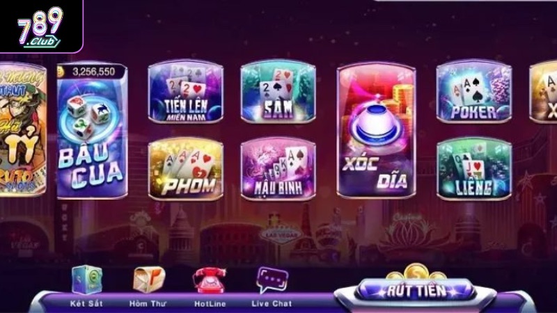 Game Bài 789Club - Top Các Tựa Game Bài Đổi Thưởng Đẳng Cấp Nhất 789 Club Các thể loại game bài 789Club hấp dẫn