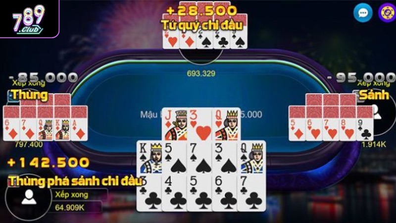 Cách Chơi Mậu Binh - Bí Quyết Đánh Mậu Binh Tỷ Lệ Thắng Cao Khái niệm cơ bản về game bài Mậu Binh 789Club