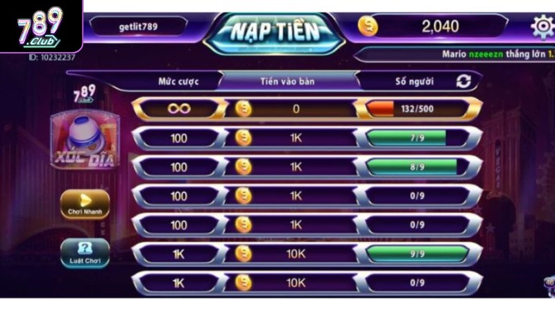 Xóc Đĩa 789Club - Tựa Game Hấp Dẫn, Ăn Khách Bậc Nhất 2025 Những ưu điểm bổi bật tại xóc đĩa 789Club